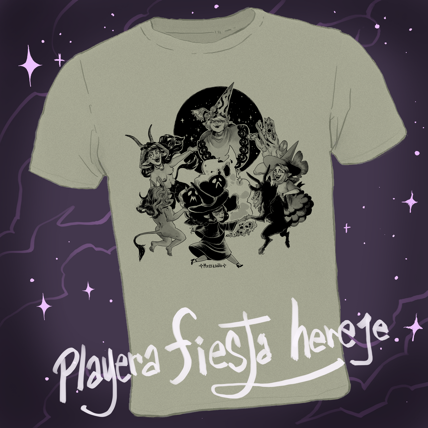Fiesta hereje- Camisa