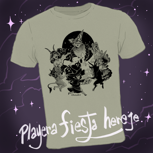 Fiesta hereje- Camisa