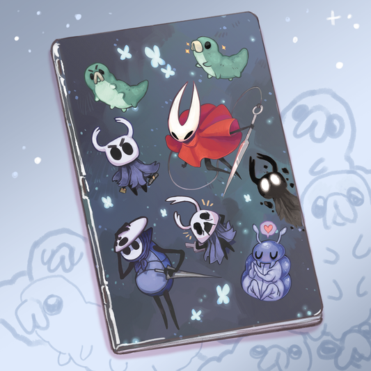 Hollow knight - libreta laminada