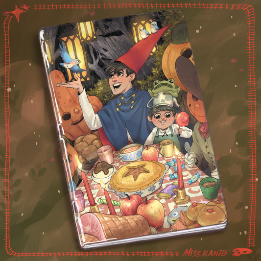 Over the garden wall- libreta laminada