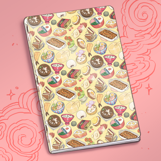 comidita Ghibli- Libreta laminada