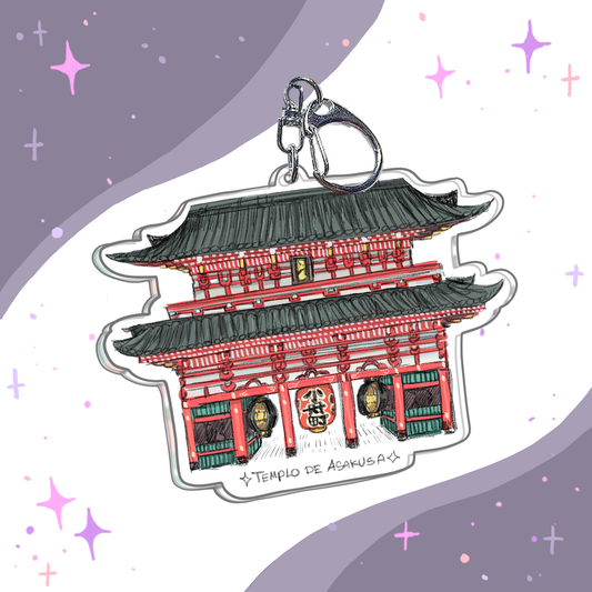 Templo Asakusa - Llaveros