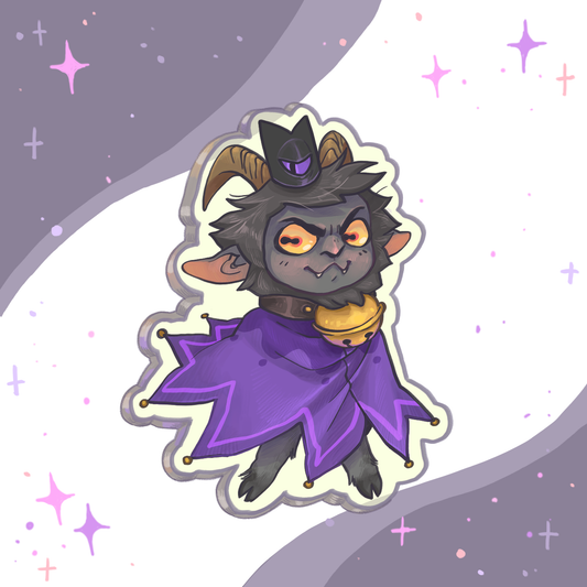 Goat- pin acrilico