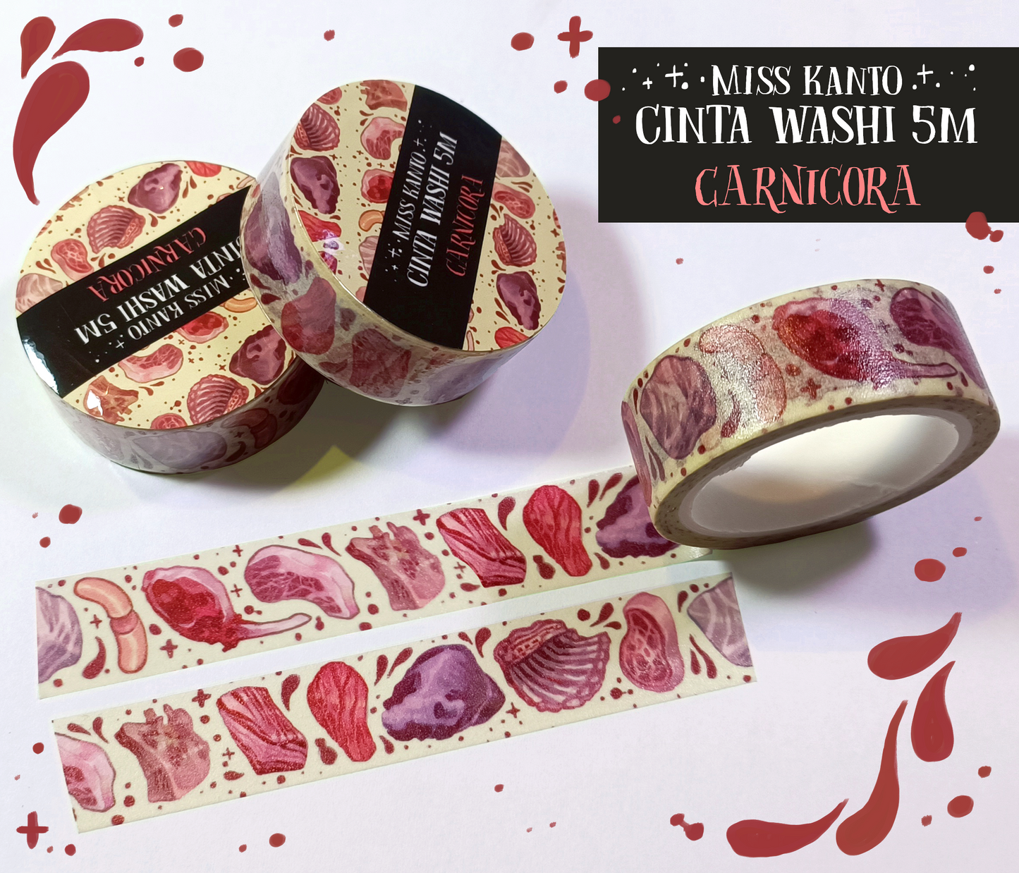 Carnicora/ Washi tape