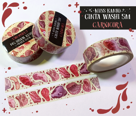 Carnicora/ Washi tape