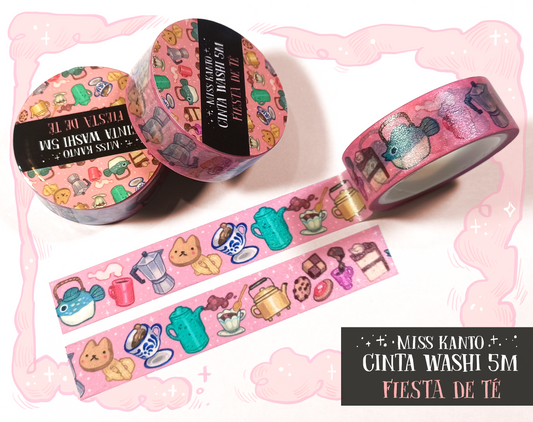 Fiesta de té/ Washi tape