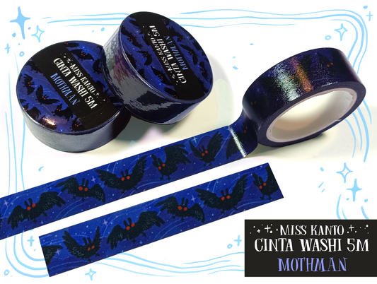 Mothman- Washi tape